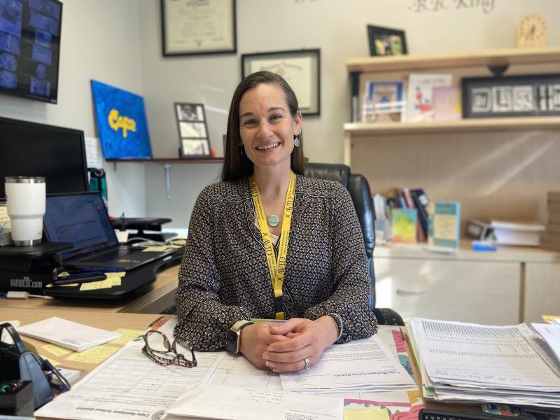 Longtime Cape Henlopen School District educator Emily Lehne has been named principal at Beacon Middle School. ELLEN DRISCOLL PHOTO